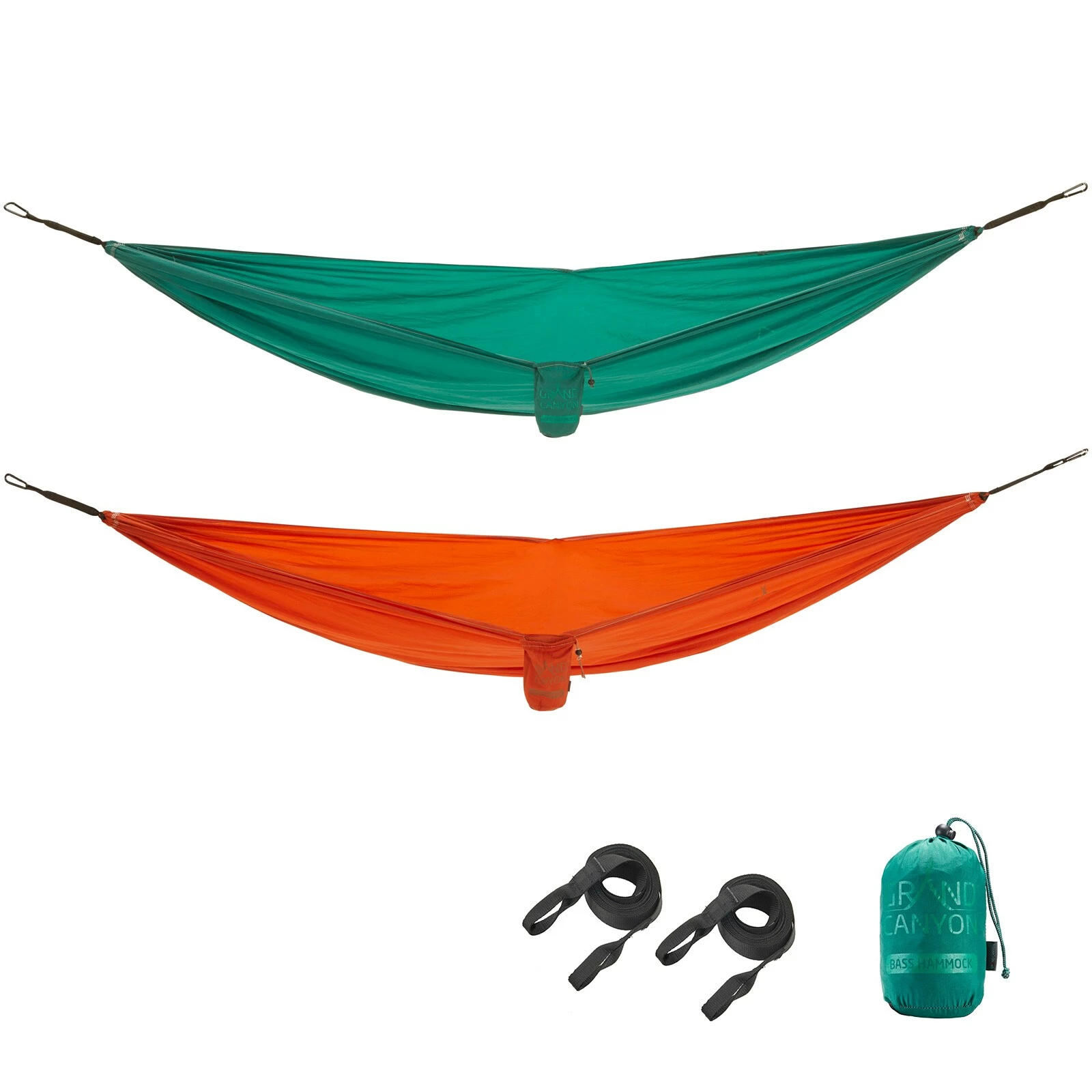 GRAND CANYON Bass Hammock Reise Hängematte Camping Wetterfest Nylon 440 G Leicht Farbe: Storm 1 GRAND CANYON Bass Hammock Reise Hängematte Camping Wetterfest Nylon 440 G Leicht Farbe: Storm