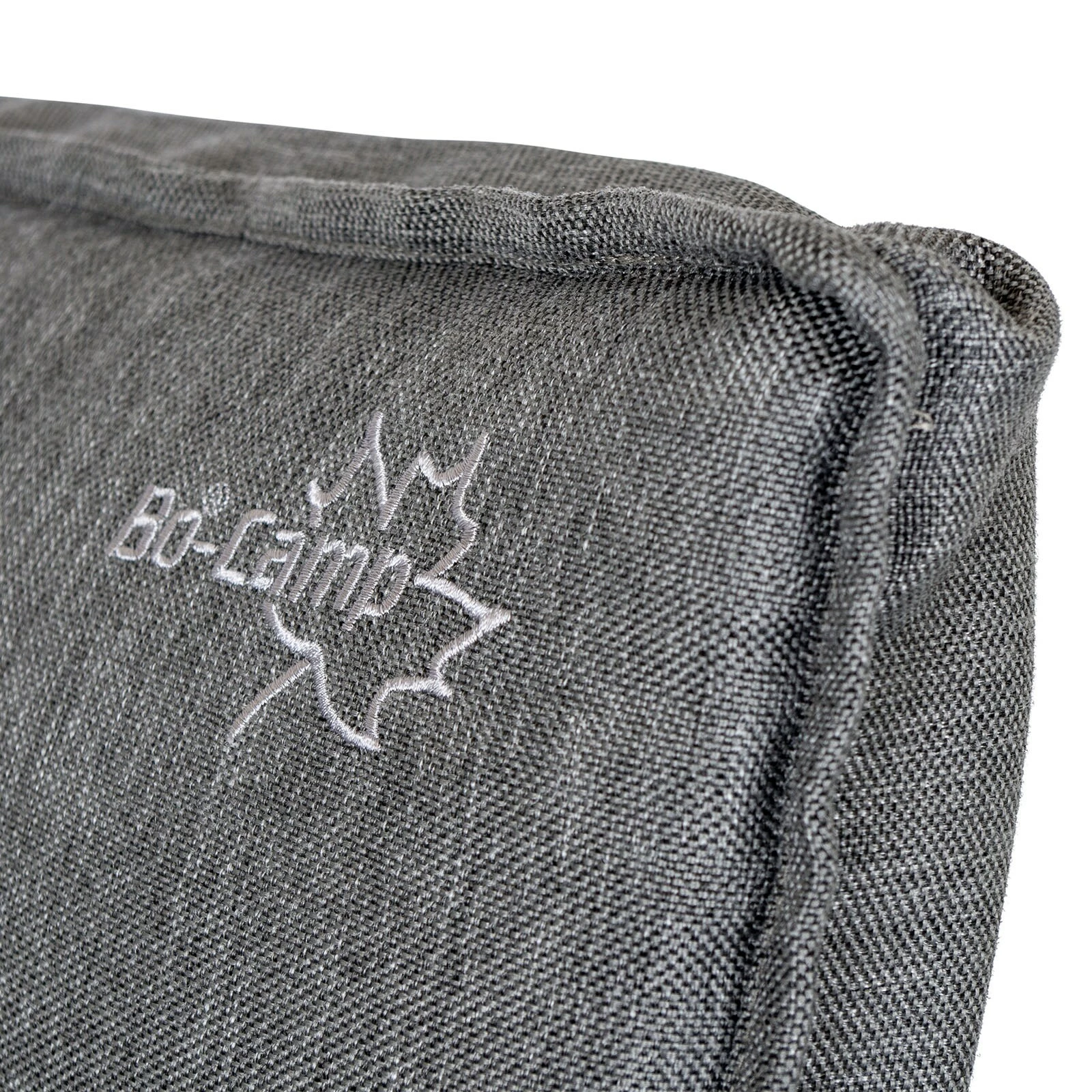 BO-CAMP Klappstuhl Polster Sitz Auflage Hochlehner Camping Stuhl Kissen Olefin Farbe: Schwarz 2 BO-CAMP Klappstuhl Polster Sitz Auflage Hochlehner Camping Stuhl Kissen Olefin Farbe: Schwarz – Bild 2