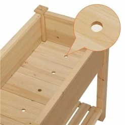 Yaheetech Pflanztisch Garten Hochbeet Blumenbeet Pflanzkasten Blumen Gemüse Ablage Im Garten, Terrasse Und Balkon -Zipper Geschäft 8600357600 A156 156 prod 002 1