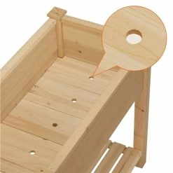 Yaheetech Pflanztisch Garten Hochbeet Blumenbeet Pflanzkasten Blumen Gemüse Ablage Im Garten, Terrasse Und Balkon -Zipper Geschäft 8600357600 A156 156 prod 002