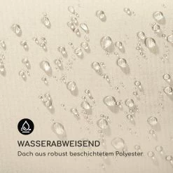 Blumfeldt Umbria Doppel-Hängematte Freistehend Stahlrahmen Kissen Dach Grau -Zipper Geschäft 8600359300 12419 prod 003