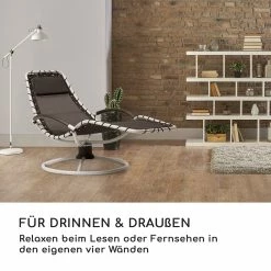 Blumfeldt The Chiller Schwingliege 77x85x173cm 360 Comfort ComfortMesh Schwarz -Zipper Geschäft 8600359300 9036 prod 005