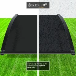 KESSER® Mähroboter Garage Dach Carport Überdachung Für Mähroboter Rasenmäher Rasenroboter Automower Garten Witterungsbeständig Mährobotergarage Inkl. Montagematerial, Maße 82 X 103 X 47 Cm -Zipper Geschäft 8600364700 20737 prod 004