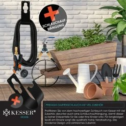 KESSER® Premium Gartenschlauch Flexibler Wasserschlauch Dehnbarer Flexischlauch -Zipper Geschäft 8600364700 23520 prod 003