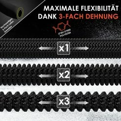 KESSER® Premium Gartenschlauch Flexibler Wasserschlauch Dehnbarer Flexischlauch -Zipper Geschäft 8600364700 23520 prod 004