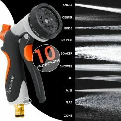 KESSER® Premium Gartenschlauch Flexibler Wasserschlauch Dehnbarer Flexischlauch -Zipper Geschäft 8600364700 23520 prod 005