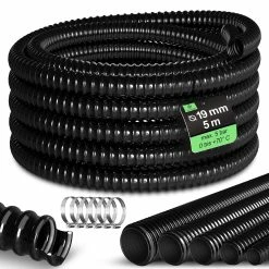KESSER® Premium Teichschlauch Spiralschlauch Saugschlauch Für Teiche Filteranlagen, Pumpen, Bachläufe Und Whirpools | Pumpenschlauch Solarschlauch Druckschlauch 3-5 Bar | UV-Beständig