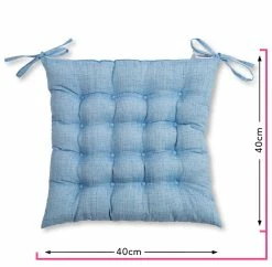 Wometo 4er Set Sitzkissen Prime Mit Bezug Aus 70% Baumwolle - (4er Set) Mit Premium-Steppung Und Bändern 6 Wometo 4er Set Sitzkissen Prime Mit Bezug Aus 70% Baumwolle - (4er Set) Mit Premium-Steppung Und Bändern -Zipper Geschäft 8600365200 2388 010 prod 003