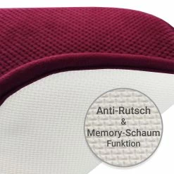 TRISENS Komfortable & Praktische Gel-Kissen 40x40 - Stuhlkissen Mit Modernem Memory-Schaumstoff - Gepolsterte Sitzkissen Out- Und Indoor Gartenkissen Stuhlauflage Rutschfest -Zipper Geschäft 8600366200 11933 prod 003