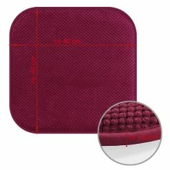 TRISENS Komfortable & Praktische Gel-Kissen 40x40 - Stuhlkissen Mit Modernem Memory-Schaumstoff - Gepolsterte Sitzkissen Out- Und Indoor Gartenkissen Stuhlauflage Rutschfest -Zipper Geschäft 8600366200 11933 prod 006