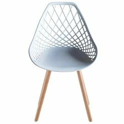 TRISENS 2er 4er Set Kunststoffstuhl Küchenstuhl Esszimmerstuhl Gartenstuhl Stuhl Holzbein 8 TRISENS 2er 4er Set Kunststoffstuhl Küchenstuhl Esszimmerstuhl Gartenstuhl Stuhl Holzbein -Zipper Geschäft 8600366200 12078 prod 003