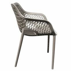 TRISENS Gartensessel Gartenstuhl Kunststoff Stapelstuhl Armlehne Küchenstuhl Bistrostuhl -Zipper Geschäft 8600366200 12202 prod 003