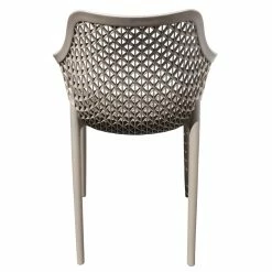 TRISENS Gartensessel Gartenstuhl Kunststoff Stapelstuhl Armlehne Küchenstuhl Bistrostuhl -Zipper Geschäft 8600366200 12202 prod 004