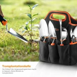 Tacklife GGT4A 6-teiliges Gartenwerkzeug-Set Aus Edelstahl, Robust, Mit Rutschfestem Gummigriff, Aufbewahrungstasche, Outdoor-Handwerkzeuge, Gartengeschenke Für Eltern Und Kinder, Schwarz Und Orange 10 Tacklife GGT4A 6-teiliges Gartenwerkzeug-Set Aus Edelstahl, Robust, Mit Rutschfestem Gummigriff, Aufbewahrungstasche, Outdoor-Handwerkzeuge, Gartengeschenke Für Eltern Und Kinder, Schwarz Und Orange -Zipper Geschäft 8600367000 2266 prod 005