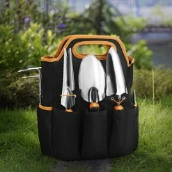 TACKLIFE GGT5A, Gartenwerkzeug Set, Gartengeräte Aus Rostfreiem Edelstahl (29 In 1) : Transplantatkelle, Unkrautstecher, Gartenschere, Gartenunkrautschneider, Pflanzenkelle Mit Skala, Gartengabel, Handtasche Usw. -Zipper Geschäft 8600367000 2430 prod 006